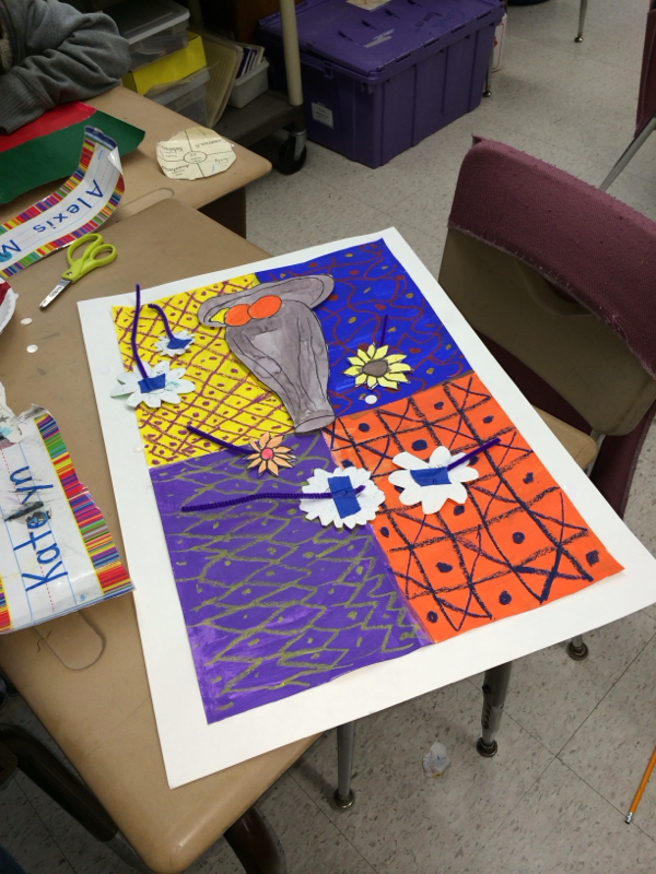 3rd Grade - Matisse Still Life - Mrs. Caputo's Amazing Little Artists!